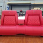 Glide bench seat for a tri-five chevy
